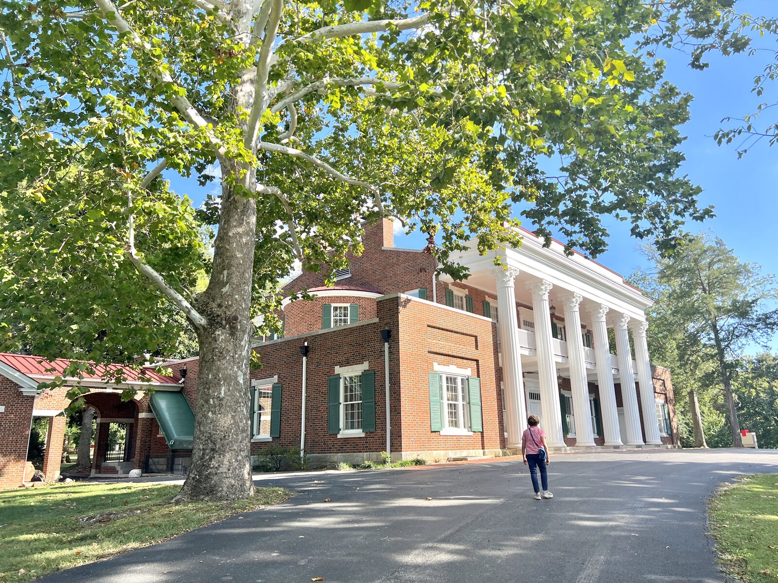 The Ellington Agricultural Center, formerly Brentwood Hall, the estate of Rogers Caldwell