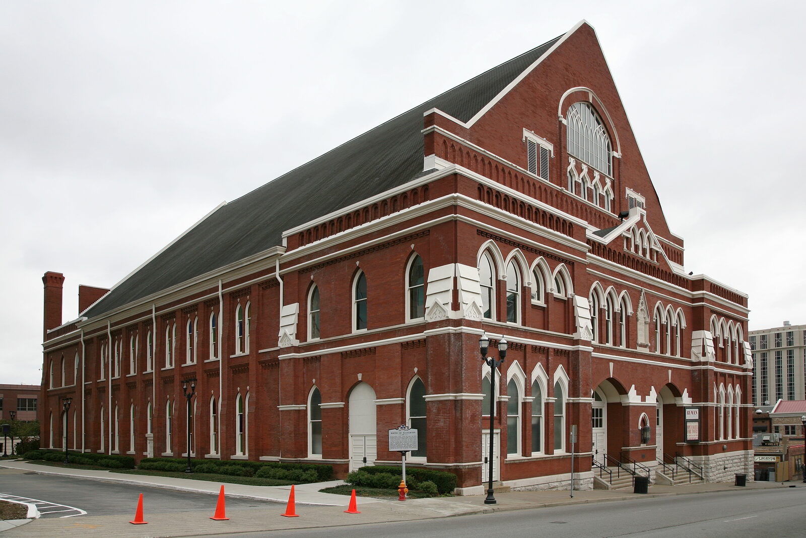 The Ryman Auditorium exterior